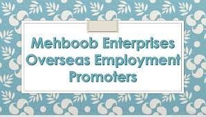 Mehboob Enterprises and overseas employment